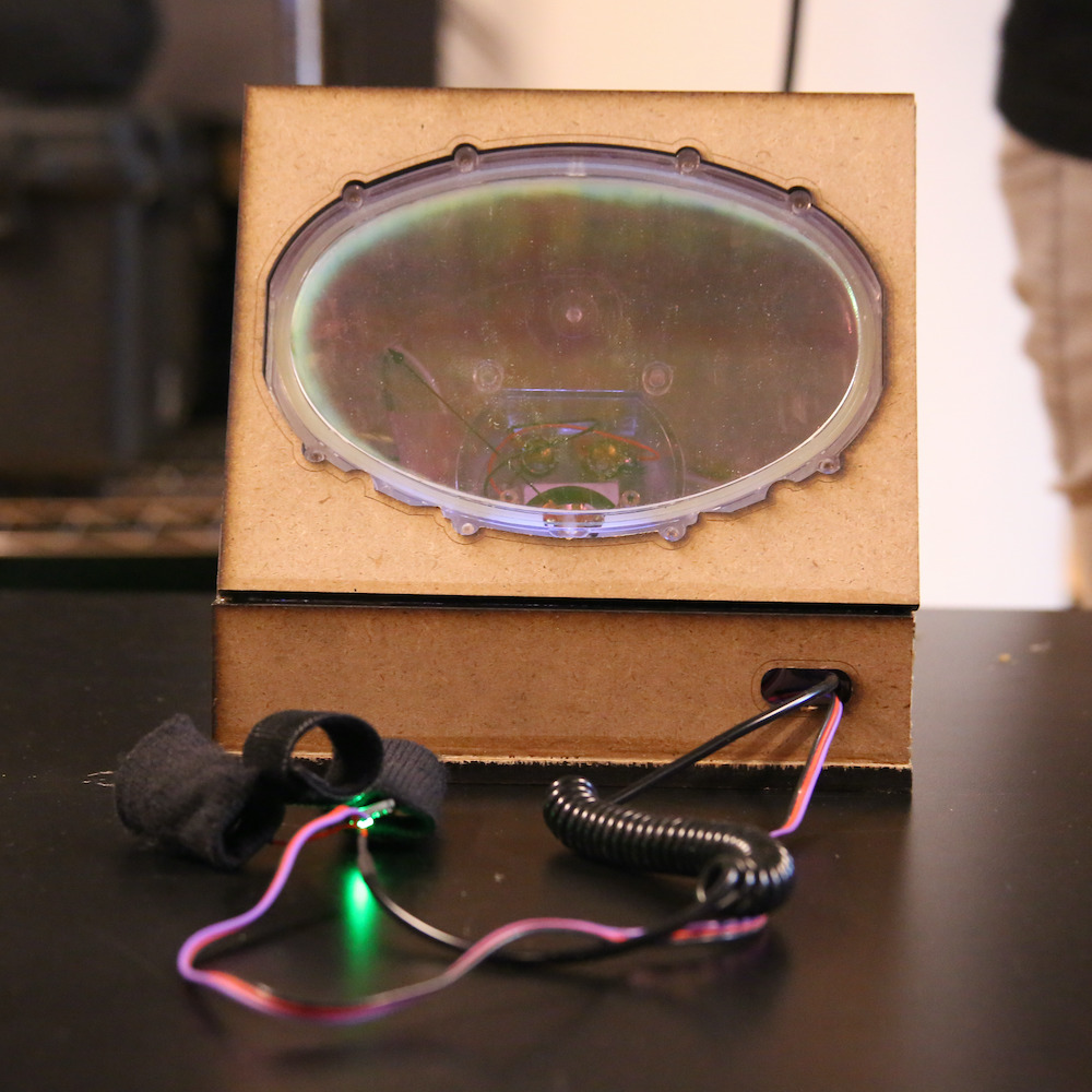 E-Meter front view